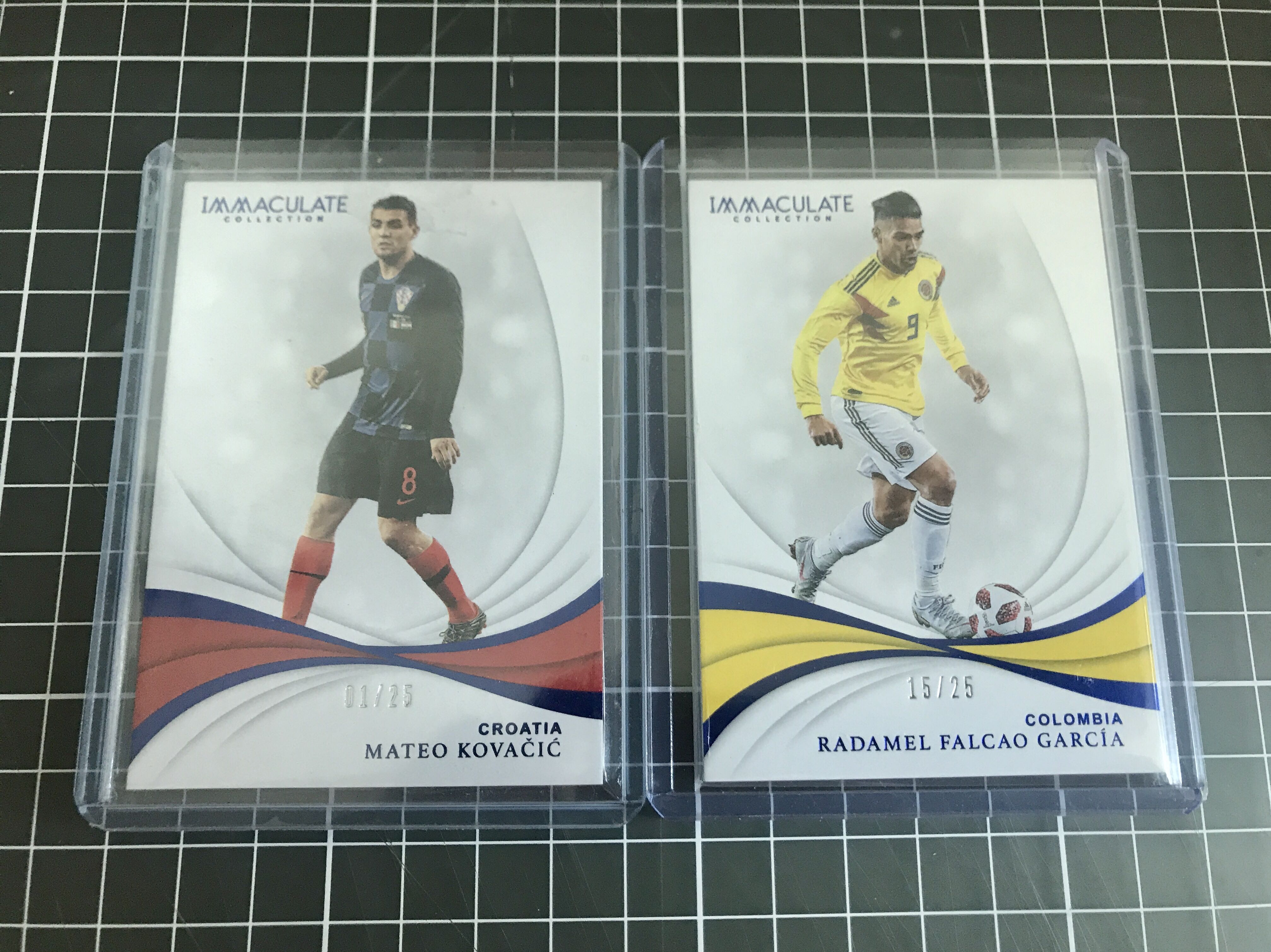 限量版足球卡, Falcao & Kovacic /25, 玩具 & 遊戲類, Board Games ...