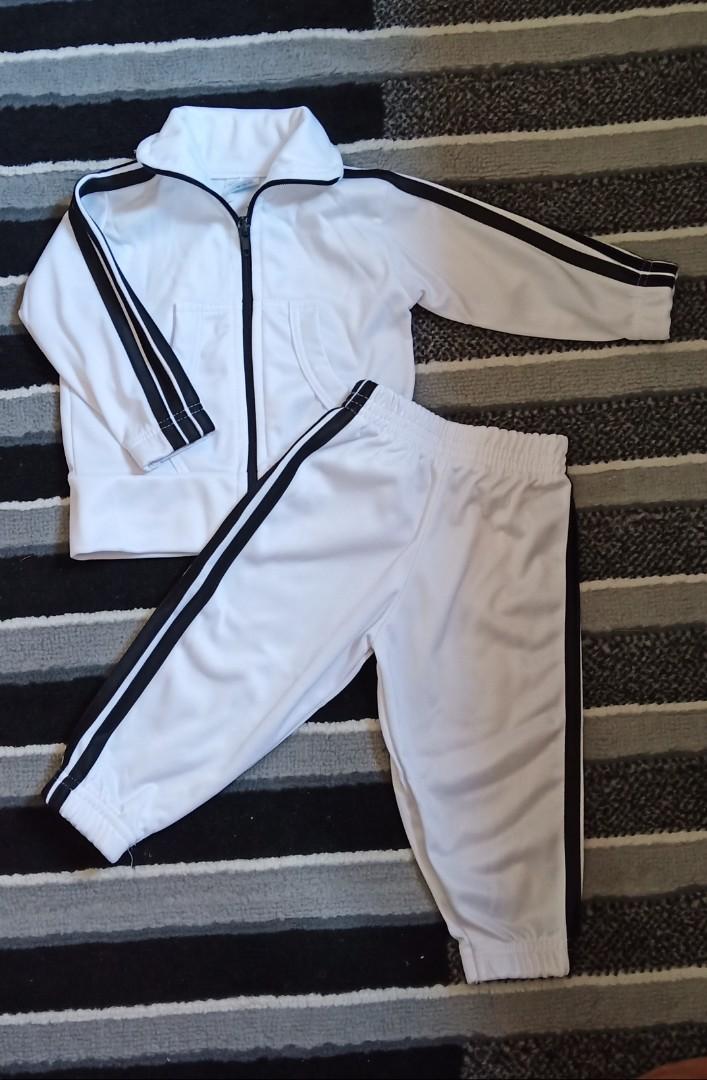 kids khaki adidas tracksuit