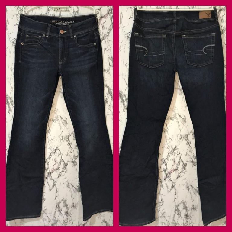 Boot-Cut Denim Jeans (waist 27 