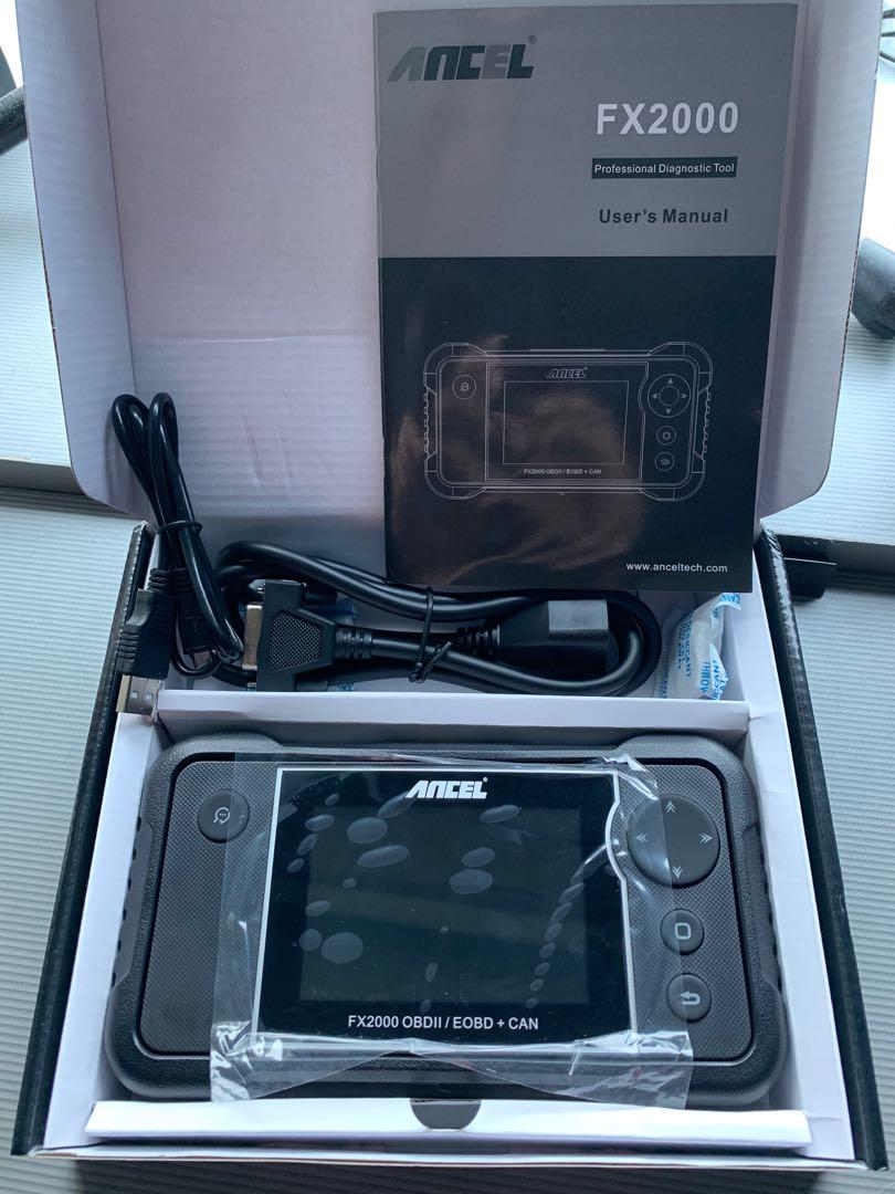 Ancel OBD Scanner (Category: Printers, Scanners & Copiers) located in Taguig. Submitted by chapasil (Listing ID 1022982186, Image 2). Description: Ancel FX2000 OBD 2 scanner Brand new never used , fix price 7k pickup in Southwoods mall area or book your own Lalamove or grab pickup service. Clears all ABS, SRS, Check Engine, & Transmission Faults! Free lifetime software update from anceltech. Available as long as posted. Check online for specs. .