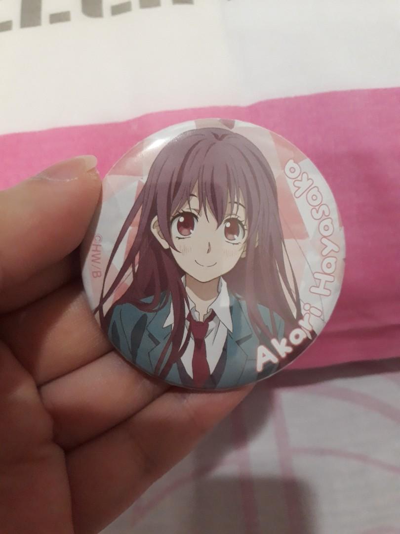 Anime Goods Hayasaka Akari Can Badge Honeyworks Hobbies Toys Toys Games On Carousell