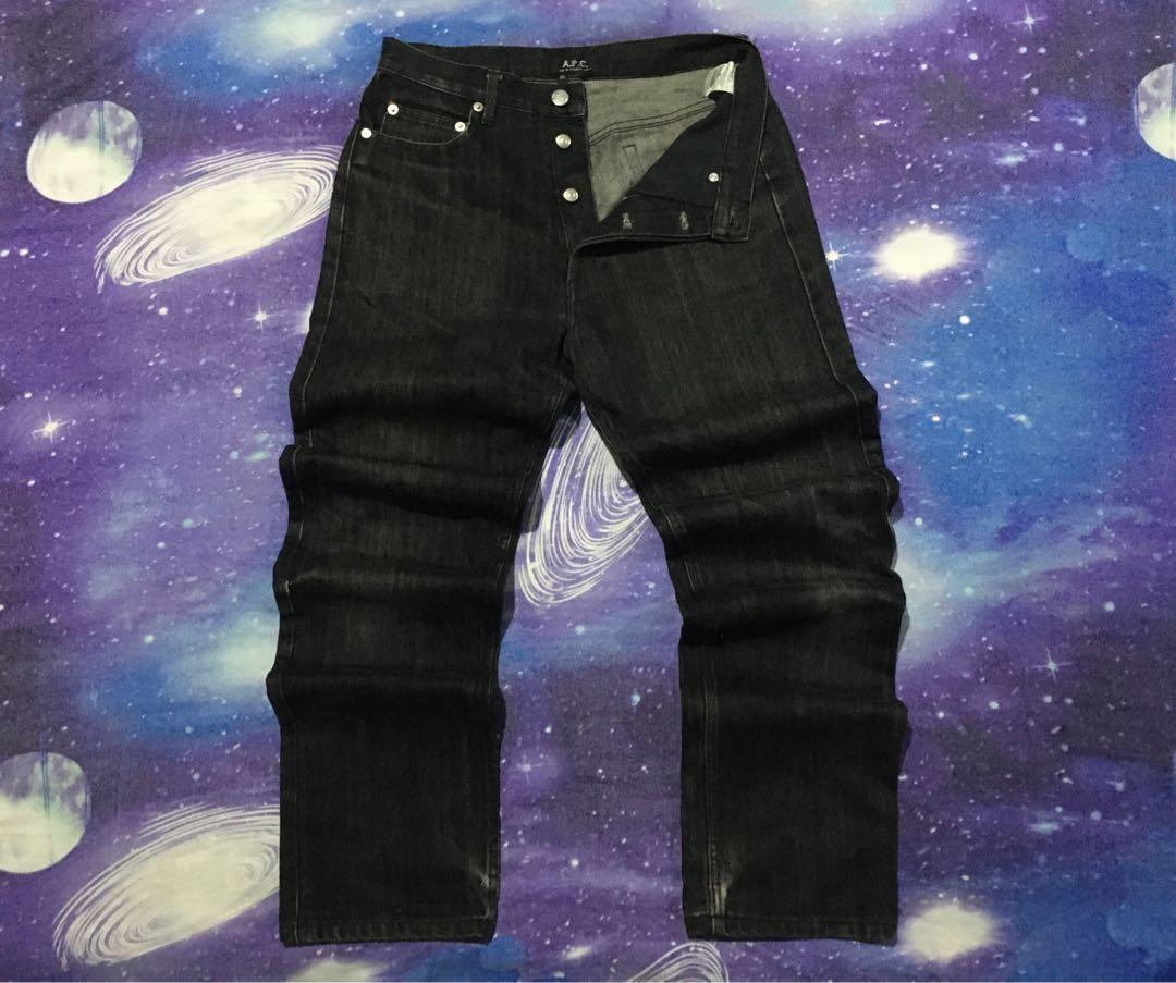 apc ripped jeans