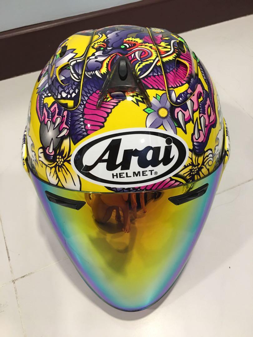 Arai Helmet, Motorcycles, Motorcycle Apparel on Carousell