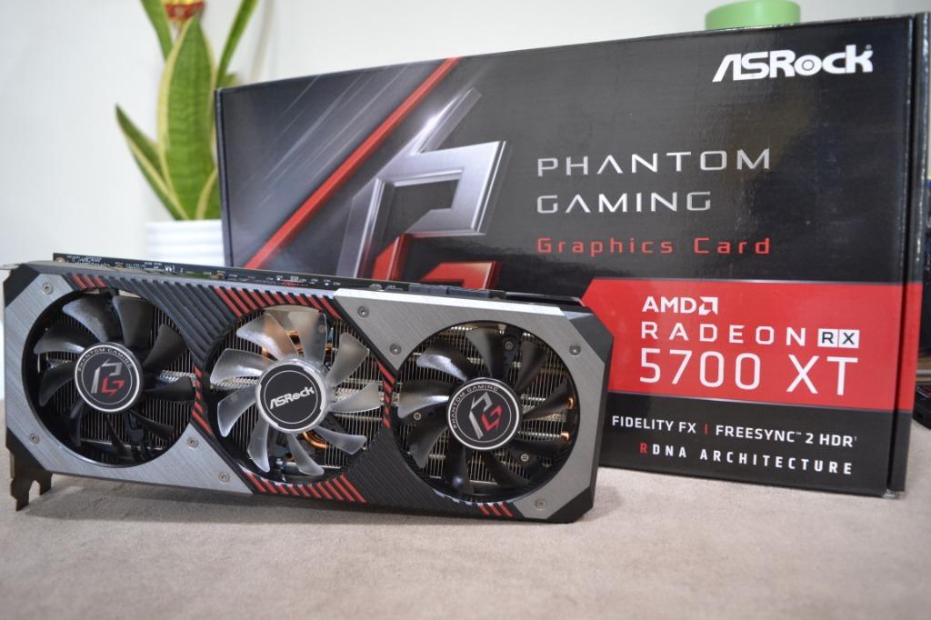 Asrock amd radeon rx 5700 xt phantom gaming hot sale