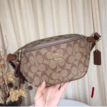 Authentic Coach Belt bag, Women&#39;s Fashion, Bags & Wallets, Sling Bags on Carousell