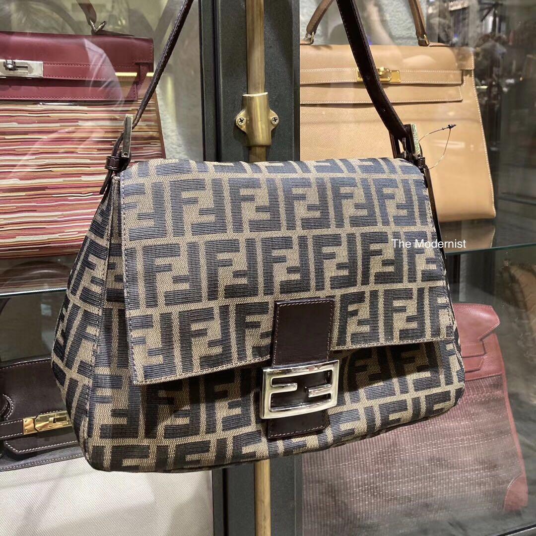 fendi monogram pouch
