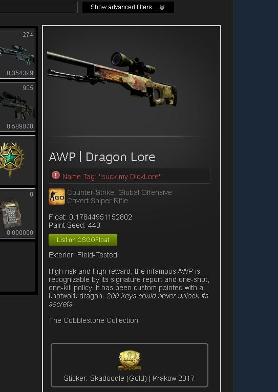 Awp Dragon Lore Csgo Toys Games Video Gaming Video Games On Carousell