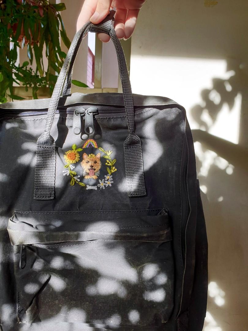 Bag embroidery kanken jansport herschel, Hobbies Toys, Travel