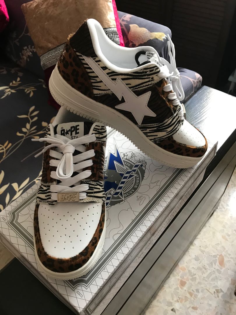 animal print bapesta