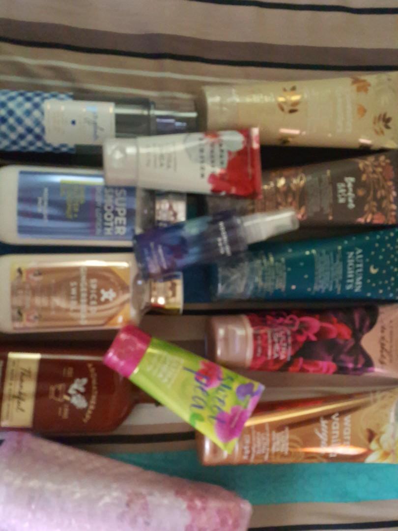 Bath&BodyWorks, Victoria Secret (Category: Bath) located in Manila. Submitted by natalieolila (Listing ID 1022951264, Image 1). Description: Authentic Bath&BodyWorks, Victoria Secret lotion, body cream and cologne.