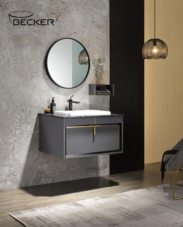 Becker 800mm Stainless Steel Bathroom Vanity With Mirror Home Appliances Cleaning Laundry On Carousell