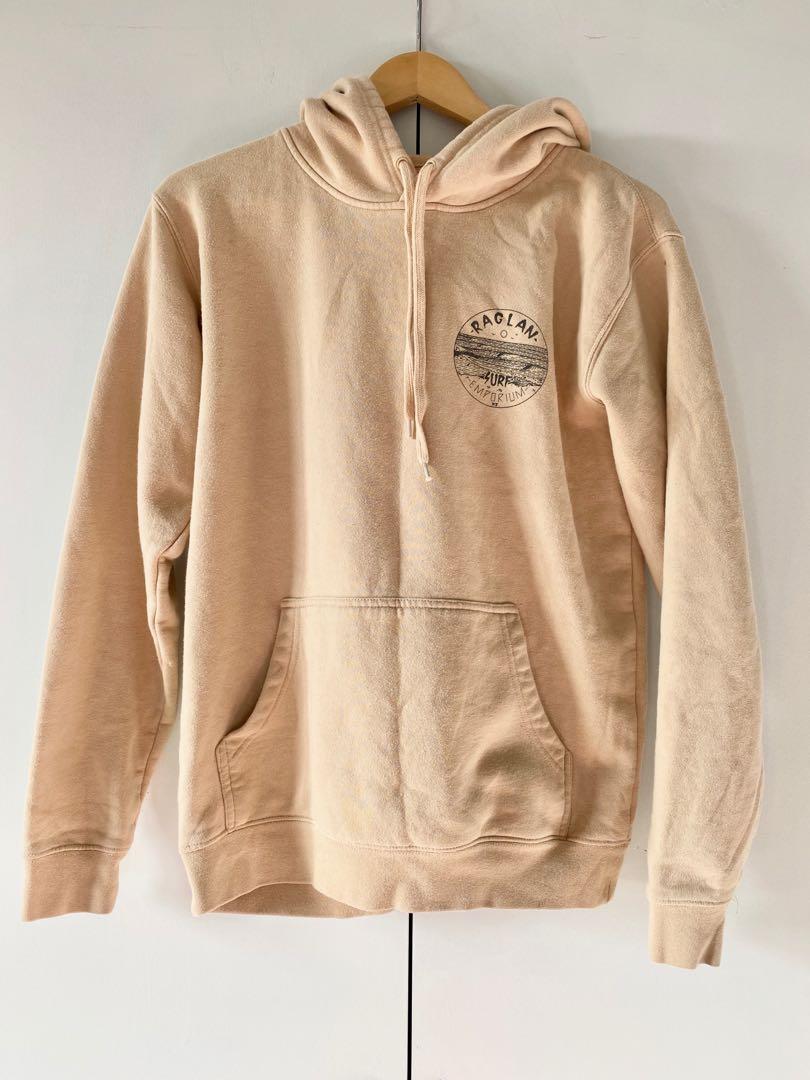 beige raglan surf emporium hoodie, Women's Fashion, Clothes on Carousell