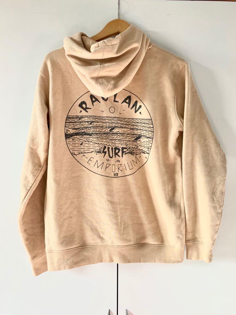 beige raglan surf emporium hoodie, Women's Fashion, Clothes on Carousell