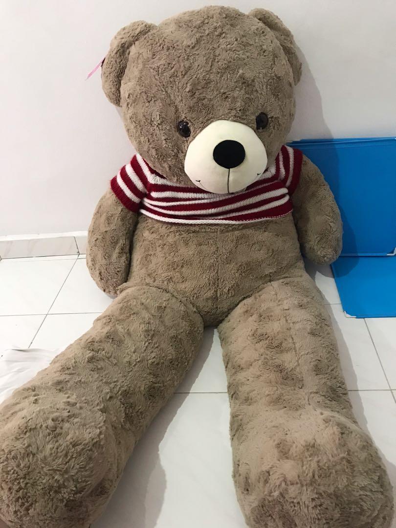 big teddy bear doll