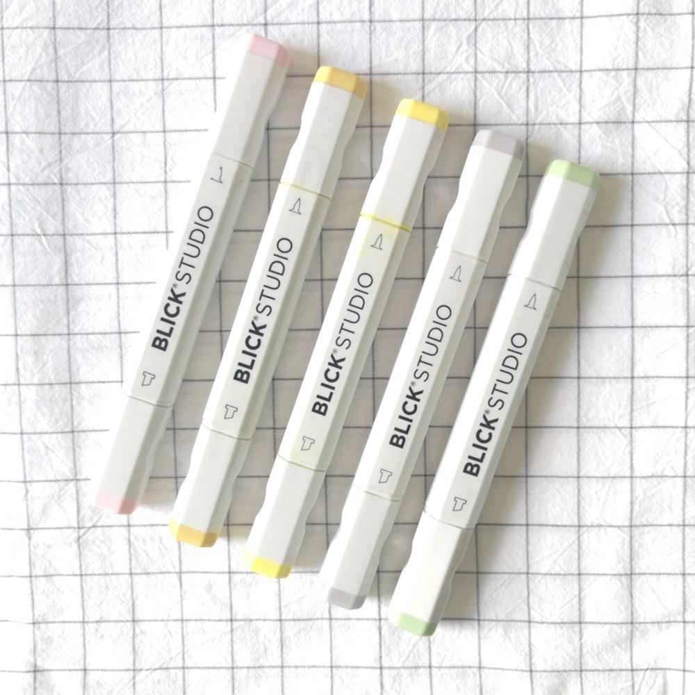 Blick Studio Copic Dupe Markers x5 Colours, Hobbies & Toys, Stationery