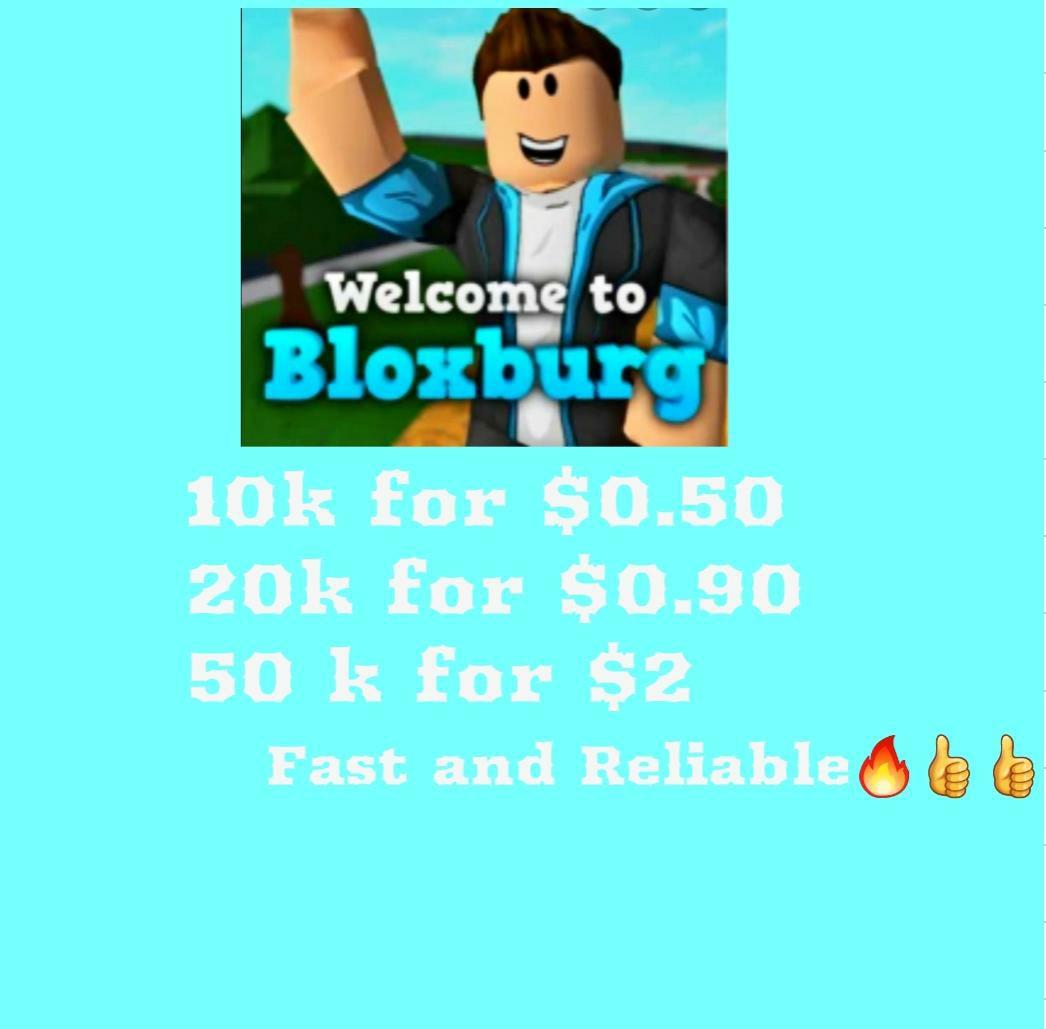 Cheapest Bloxburg Cash Toys Games Video Gaming In Game Products On Carousell - roblox bloxburg bulletin board carousell singapore