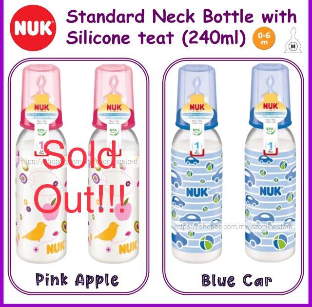 nuk standard neck bottles