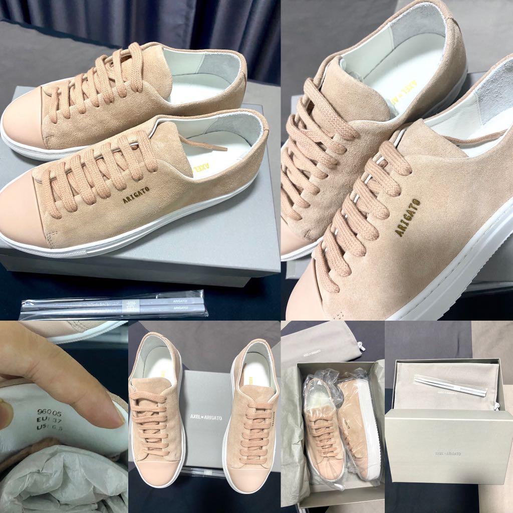 Brand new Axel Arigato cap toe link suede sneakers Women s Fashion Footwear Sneakers on Carousell