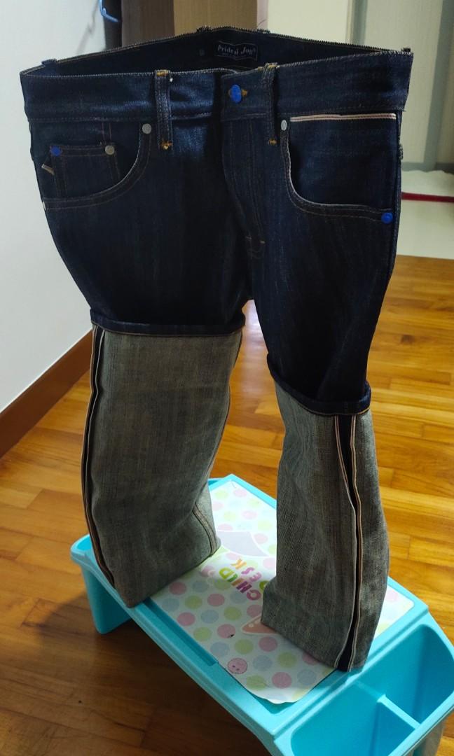 Pride N'Joy brand selvedge denim jeans 