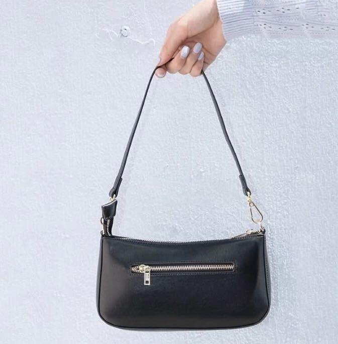 Brandy melville Black Baguette Bag