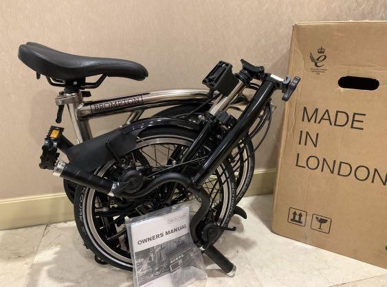 Brompton Nickel Black edition 2017 M6L LNIB, Motor di Carousell