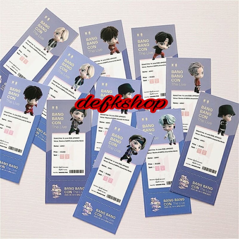 bts bangbangcon ticket k wave on carousell
