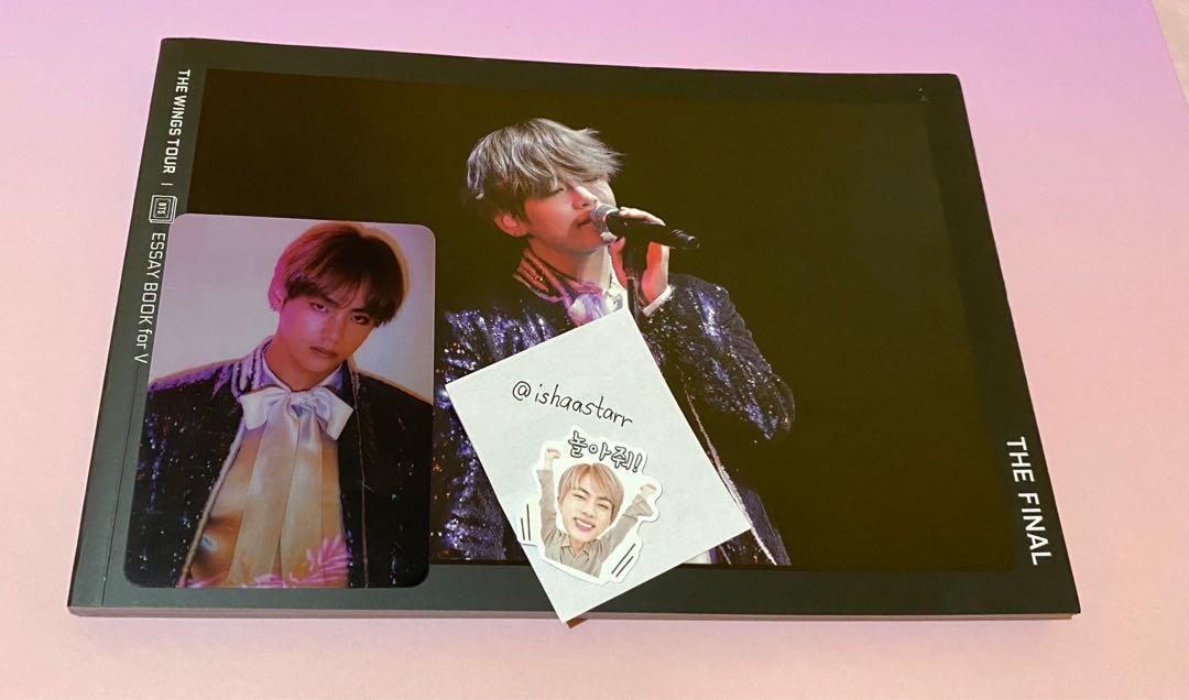 BTS WINGS TOUR エッセイブック テヒョン V www.withmandy.com