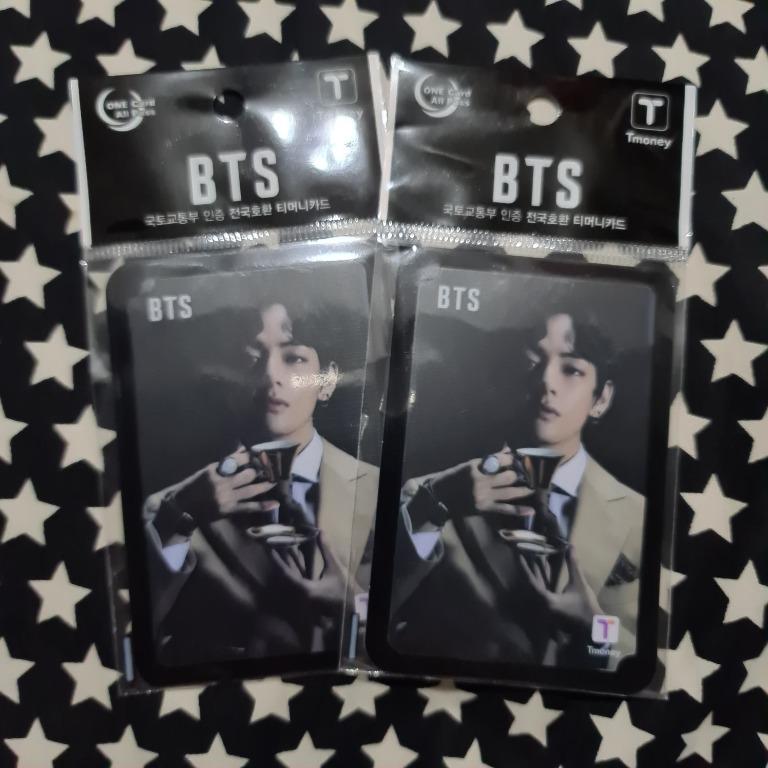 Bts V Taehyung Limited Edition T Money Card K Wave On Carousell