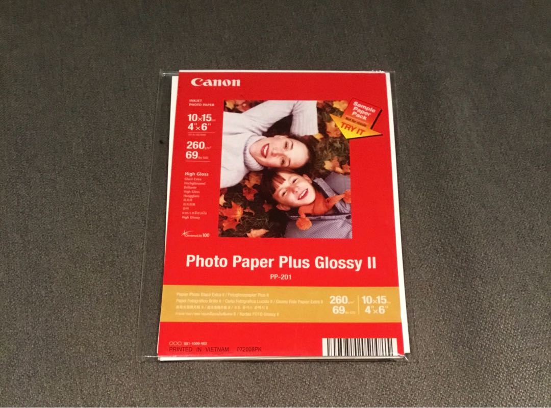 4 pack photo paper plus glossy ii munimoro gob pe