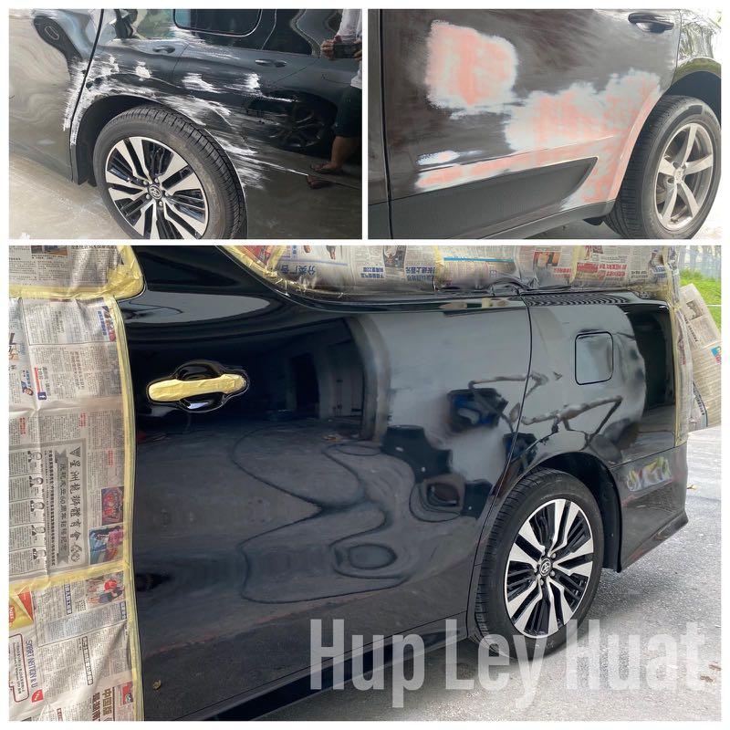 Car Body Spray Paint Repair Panel Vellfire Car Accessories Car Workshops Services On Carousell