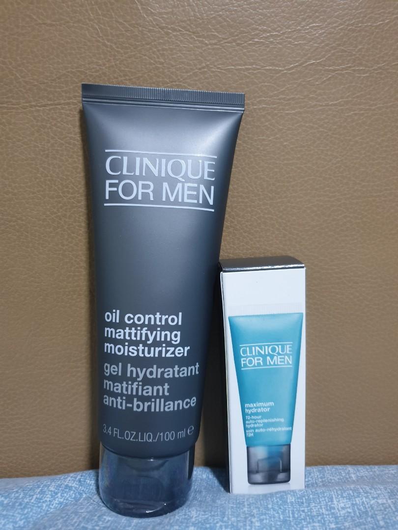 clinique men's facial products