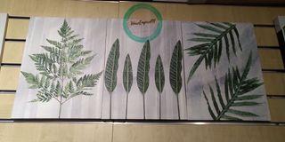Collection of Leaves Canvas Wall Art