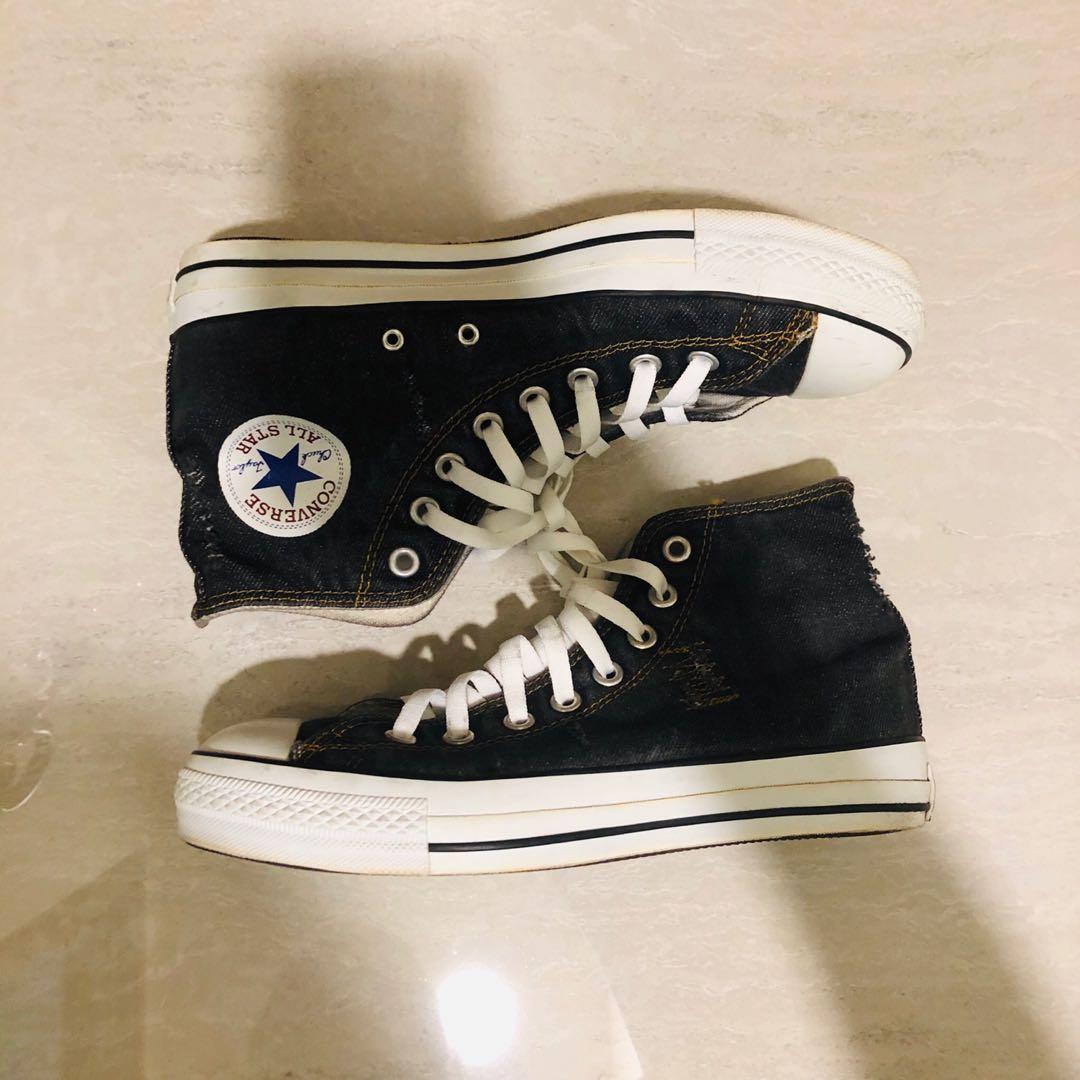 Converse High Cut Chuck Taylor Denim Sneakers