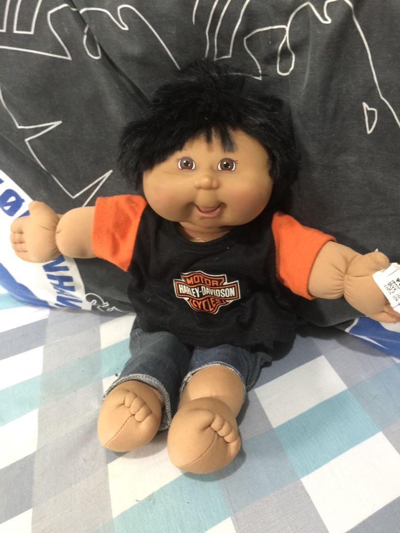 Cabbage patch kid boy black hair hot sale