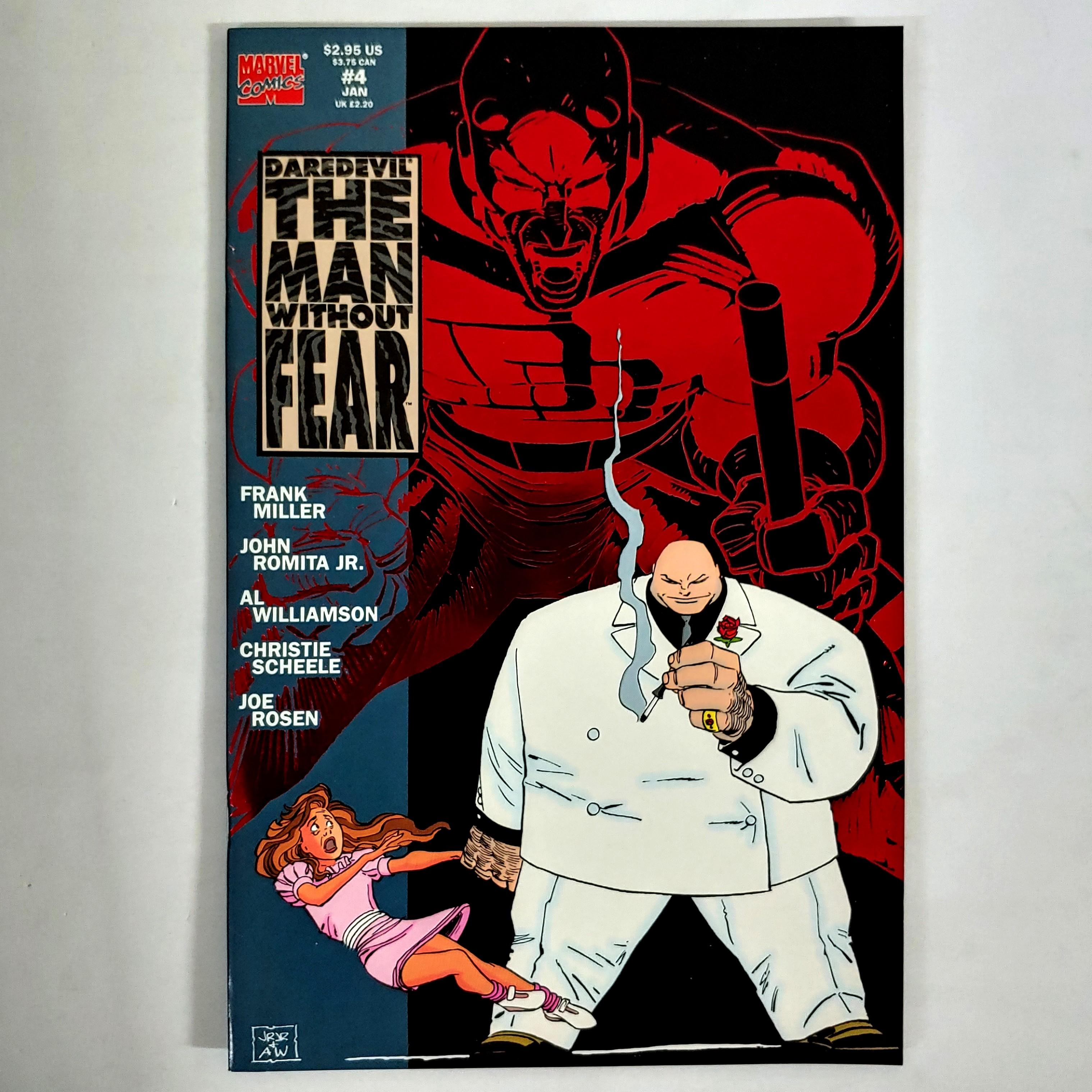 Daredevil The Man Without Fear 15 COMPLETE SET (1993) Frank Miller red foil embossed cover