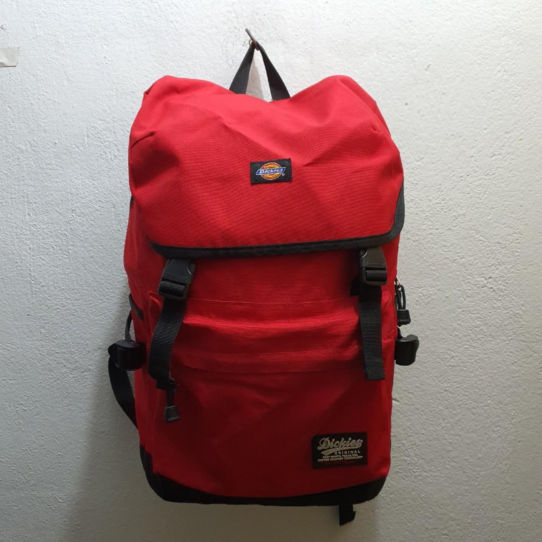 red dickies backpack