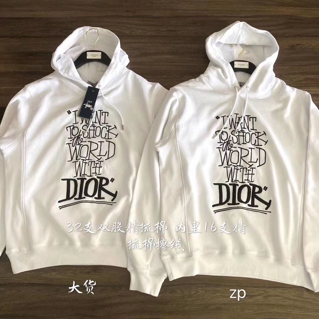 dior x stussy sweater