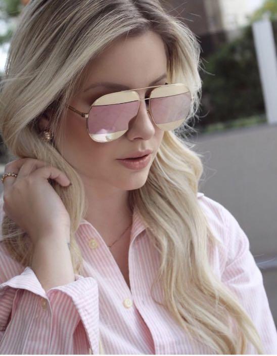 Dior split sunglasses pink online
