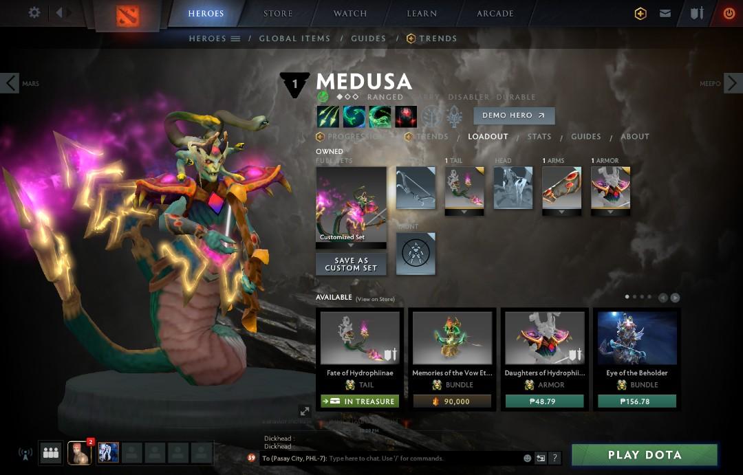 Dota 2 Sets I (Category: Xbox) located in Pasig City. Submitted by mxbutterfly (Listing ID 1023122431, Image 2). Description: Have these, and many more....