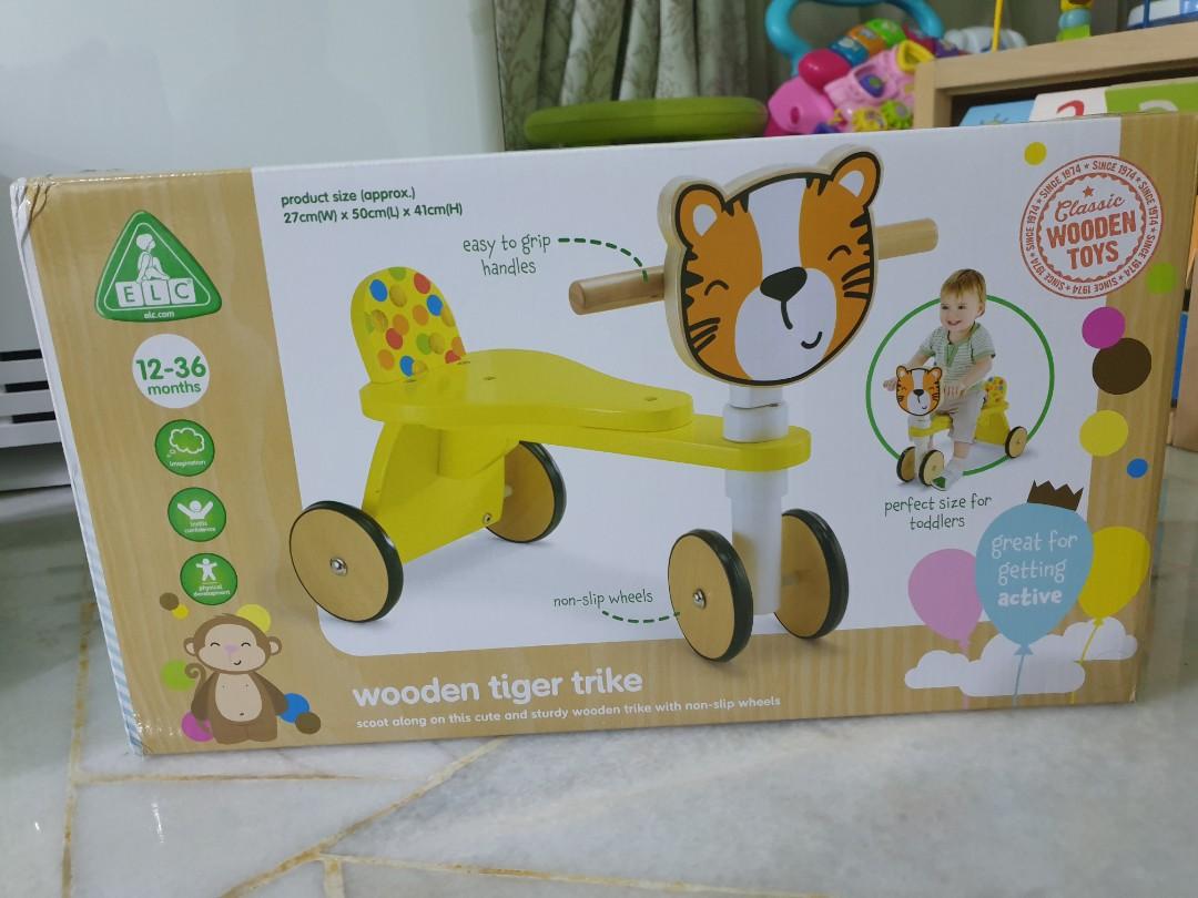 Wooden shop tiger trike
