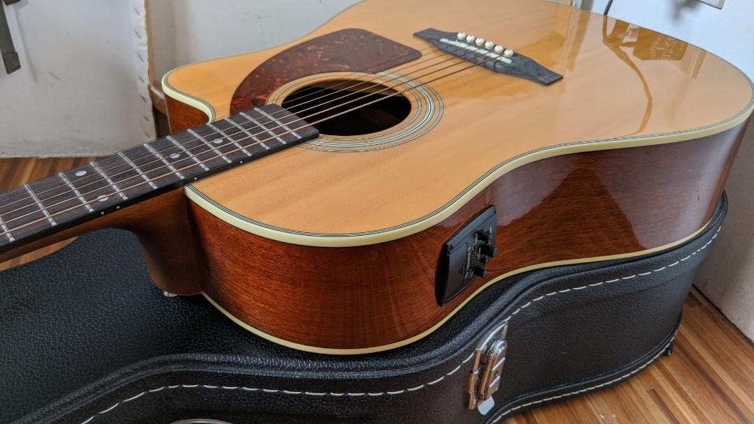 Epiphone Acoustic Guitar Music Media Music Instruments On Carousell