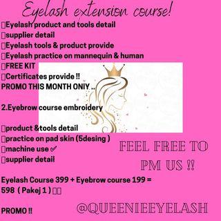 Affordable Eyelash Extension Course For Sale Makeup Carousell Malaysia