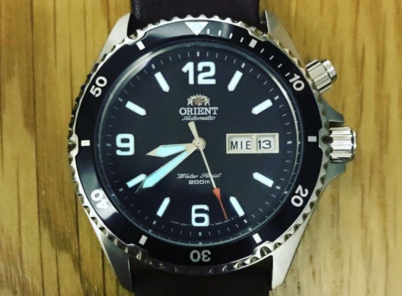 Orient mako sale black