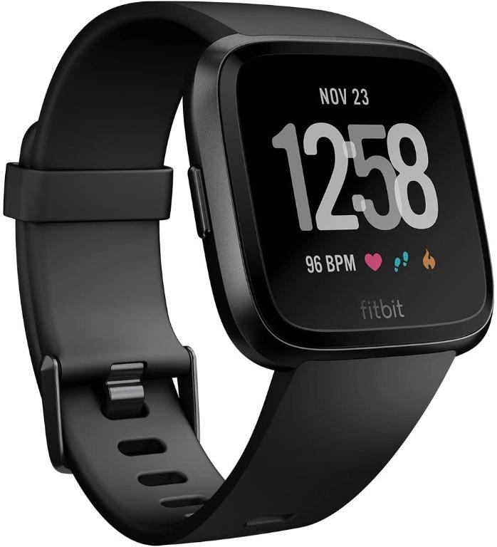 Best Buy: Fitbit Versa 2 Health & Fitness Smartwatch Carbon FB507BKBK