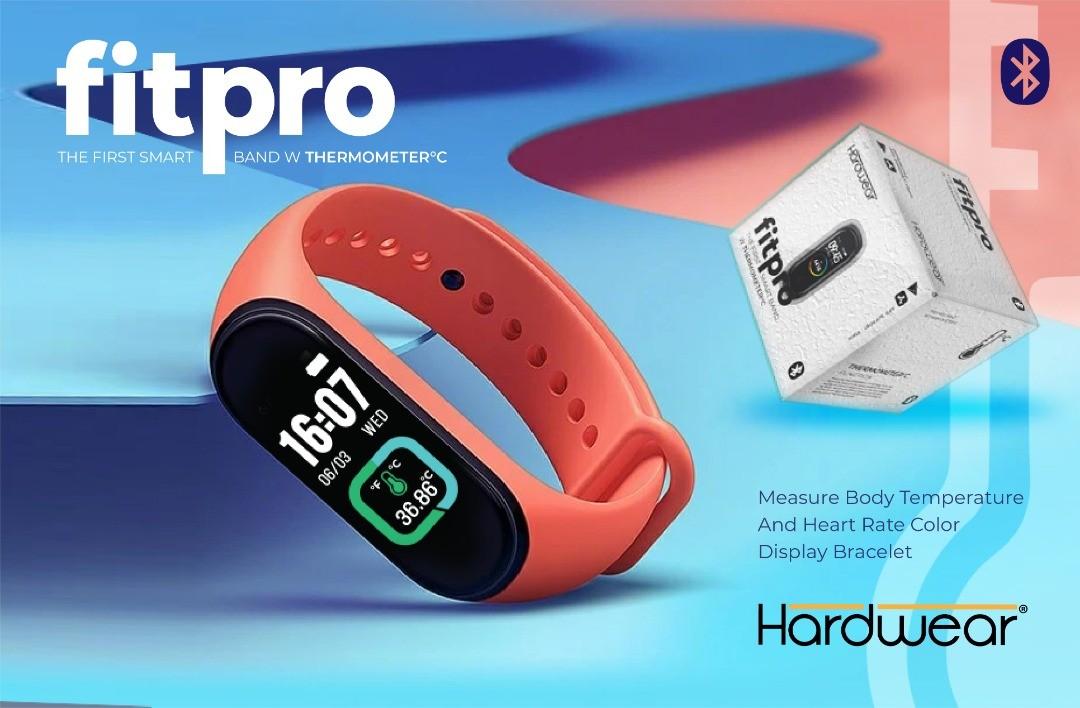 Fitpro Smart Fitness Band With Thermometer Smart Watch Men s