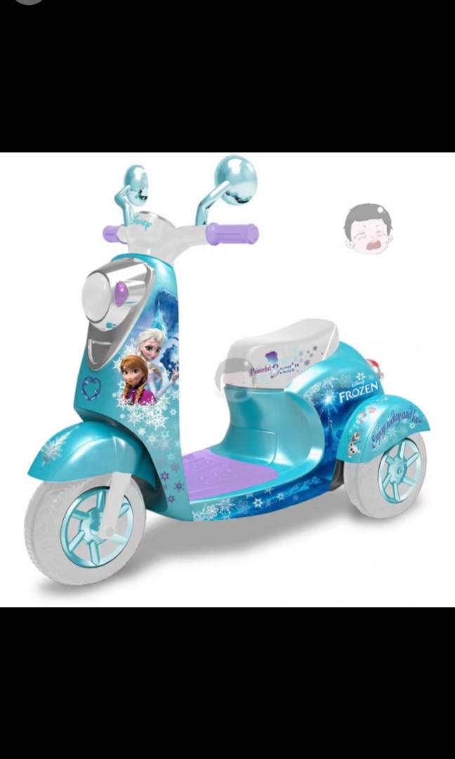 Frozen electric scooter Babies Kids Infant Playtime on Carousell