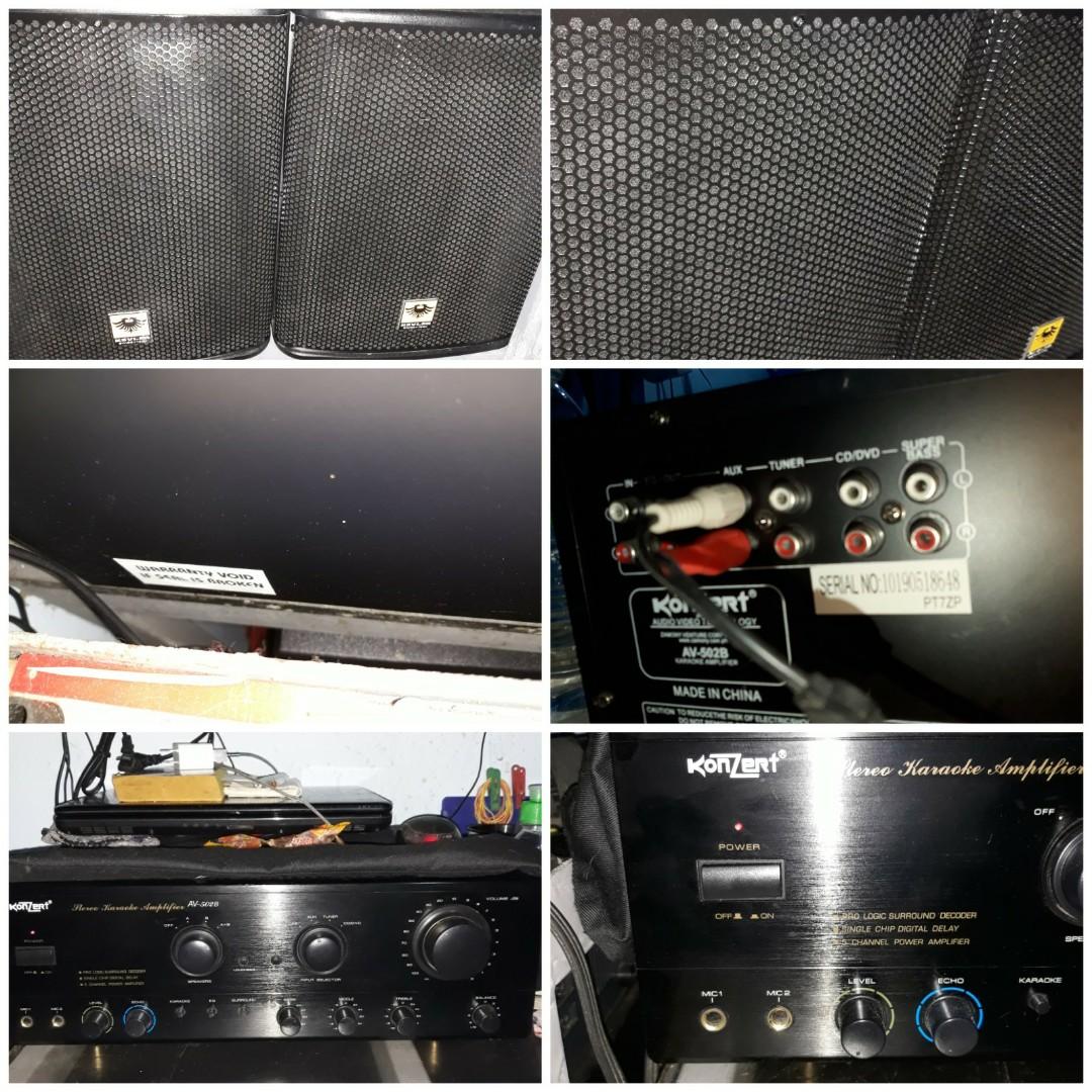 konzert speaker 450 watts