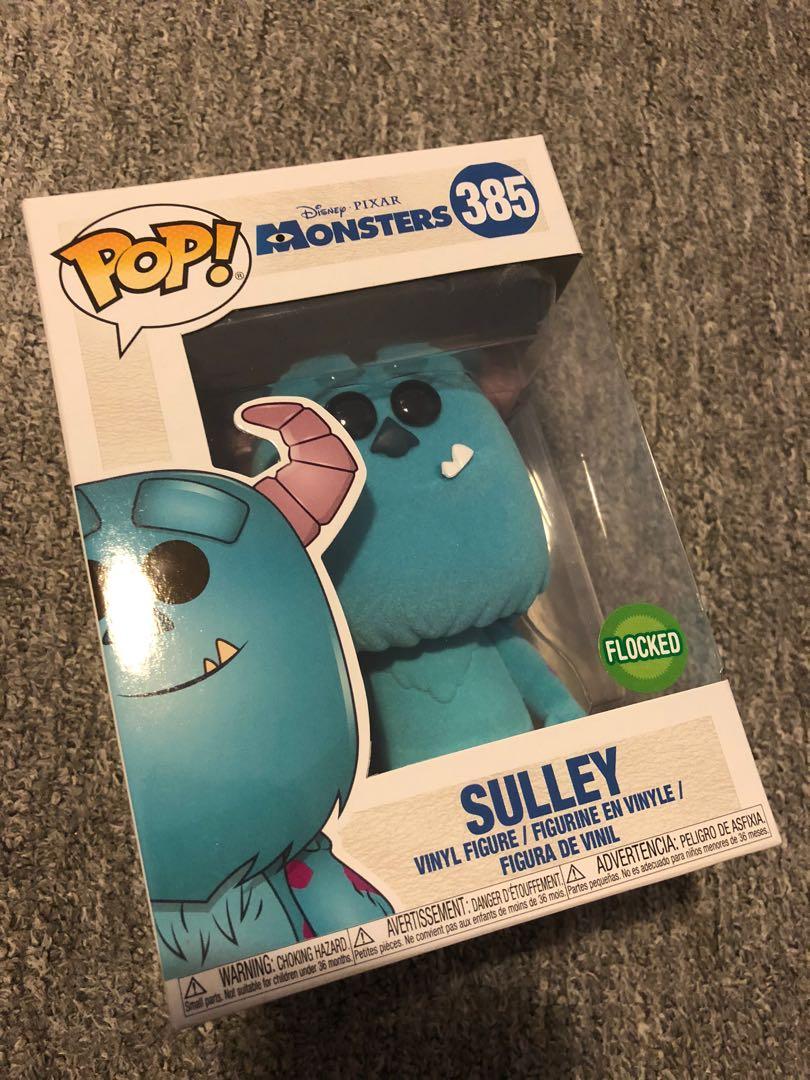 flocked sulley funko pop