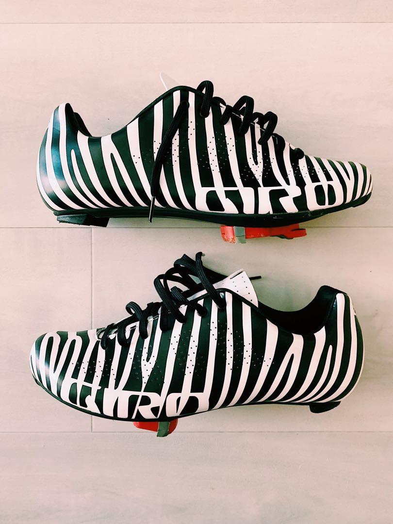 Giro zebra empire road shoes top