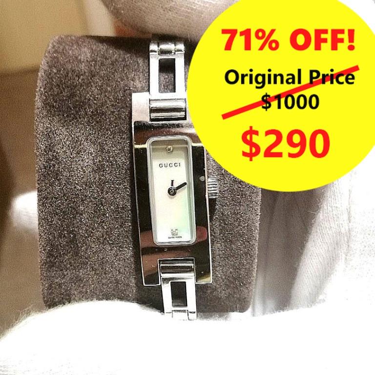 Gucci 3900l sale diamond watch